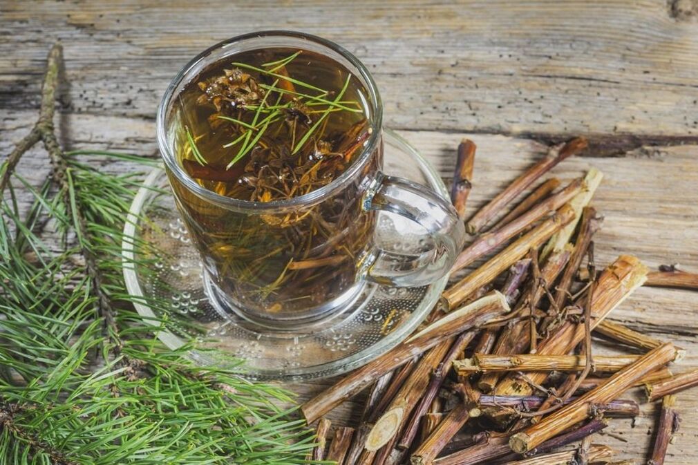 Coniferous decoction