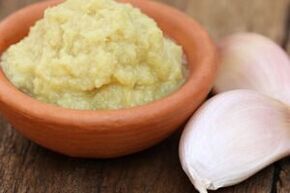 garlic for the treatment of cervical osteochondrosis
