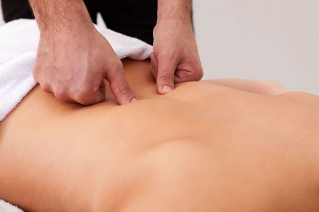 Therapeutic massage - a method to eliminate back pain in the area of ​​the shoulder blades